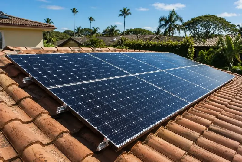 Installation de panneaux solaires à Saïx