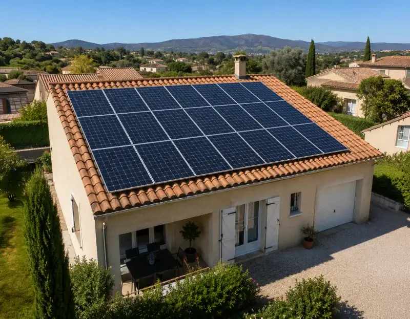 Prime à l'autoconsommation panneaux solaires Saïx — aide financière de l'État